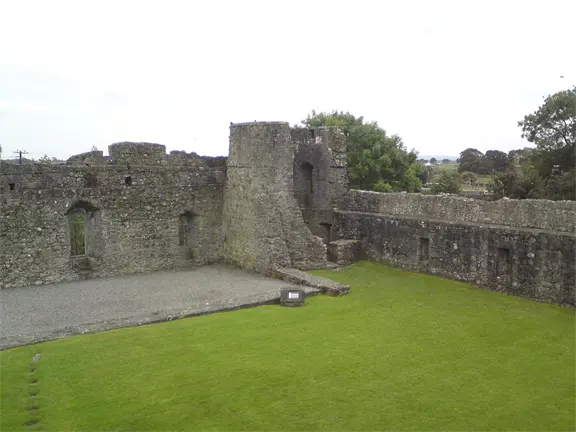 Athenry castle walls Athenry castle walls